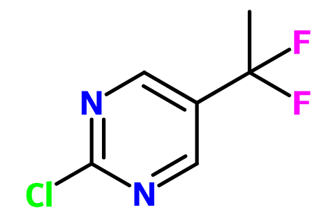 MC085547 2-Chloro-5-(1,1-difluoroethyl)pyrimidine (image for) MC085547 2-Chloro-5-(1,1-difluoroethyl)pyrimidine